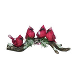 Cardinal Branch Decorative Accent