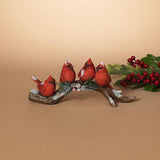 Cardinal Branch Decorative Accent