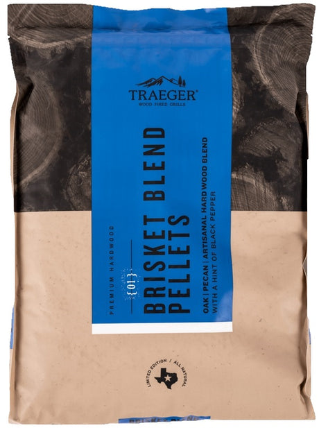 Traeger Limited Edition Brisket Blend Wood Pellets 18 lb. Bag