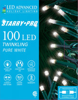 Set of 100 Super Bright 3MM Micro Twinkling LED Lights