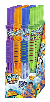 This image shows all four different color options for this squirt gun.