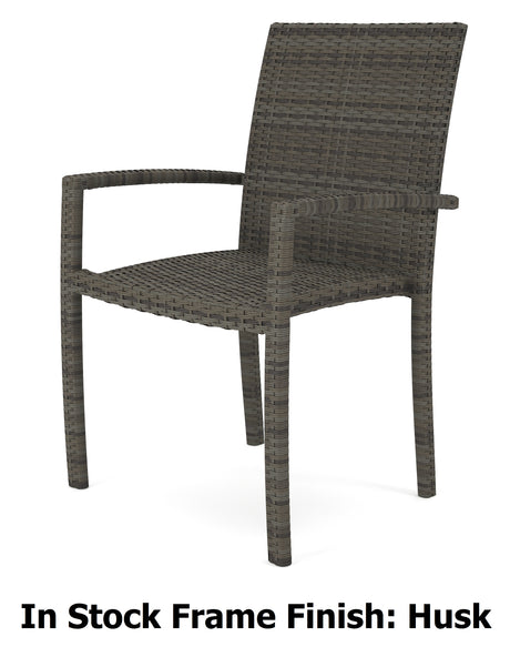 This image shows the dining chair on a white background.