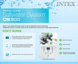 Intex Krystal Clear™ Saltwater System, CG-26667, 110-120V with GFCI