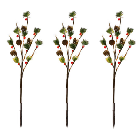 This image shows the three branch decorations on a white background.