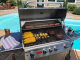 Bull Angus 30" 4-Burner Grill Cart