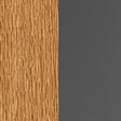 This image shows the antique mahogany color as well as the dark gray color.