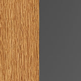 This image shows the antique mahogany color as well as the dark gray color.