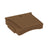 This is the Antique Mahogany colored tete-a-tete table on a white background.