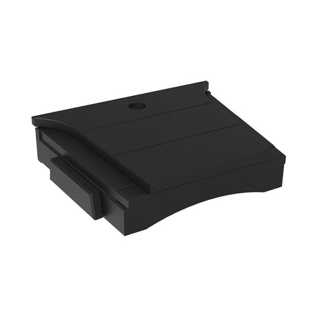 This is the Black colored tete-a-tete table on a white background.