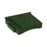 This is the Green colored tete-a-tete table on a white background.