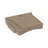 This is the Weatherwood colored tete-a-tete table on a white background.