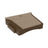 This is the Weatherwood and Chestnut Brown colored tete-a-tete table on a white background.