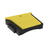 This is the Yellow and Black colored tete-a-tete table on a white background.