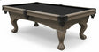 This image shows the Charcoal frame color option for this pool table on a white background.