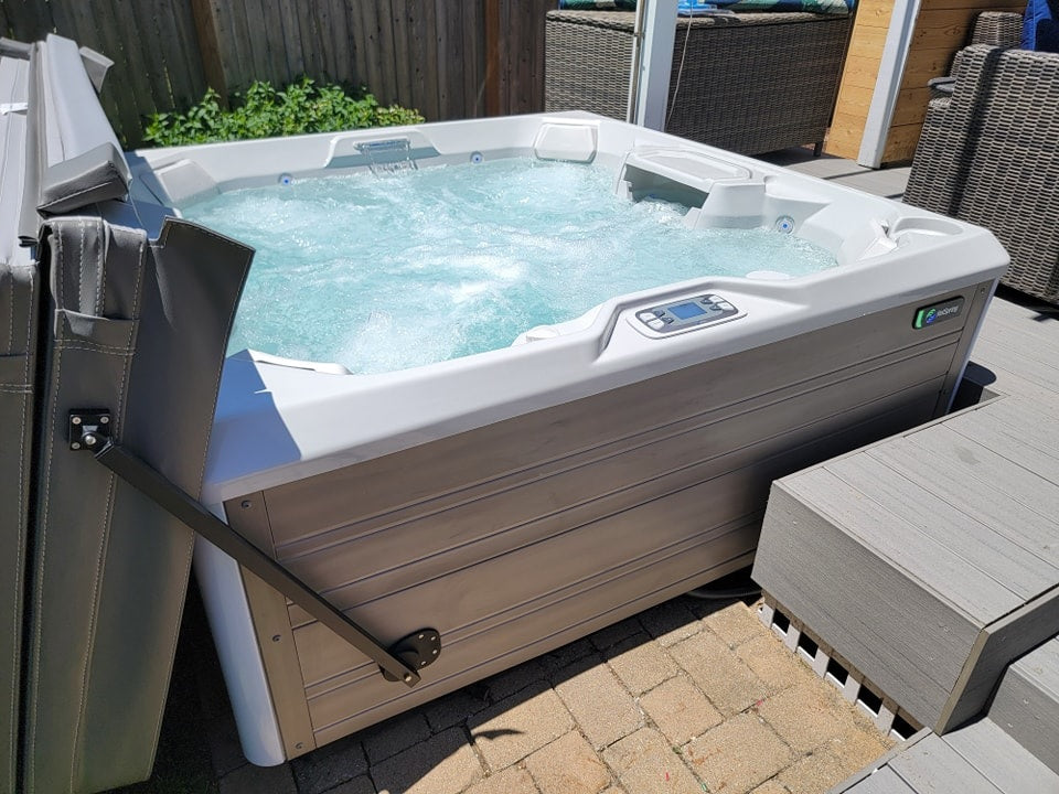 Hot Spring Limelight Beam 4 Person Hot Tub – American Sale