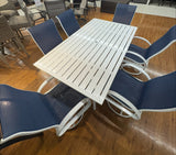 Outlet Blue Dublin Dining Set