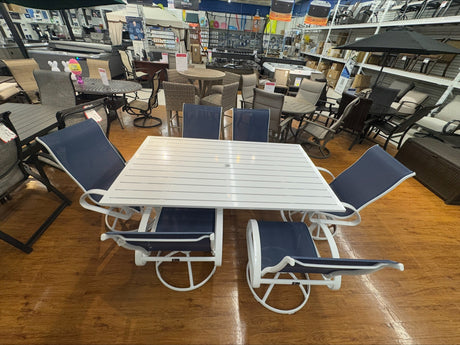 Outlet Blue Dublin Dining Set