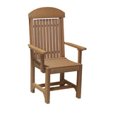 This is the Antique Mahogany colored Classic Arm Chair on a white background.