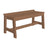 This is the Antique Mahogany colored Cafe Dining Bench on a white background.