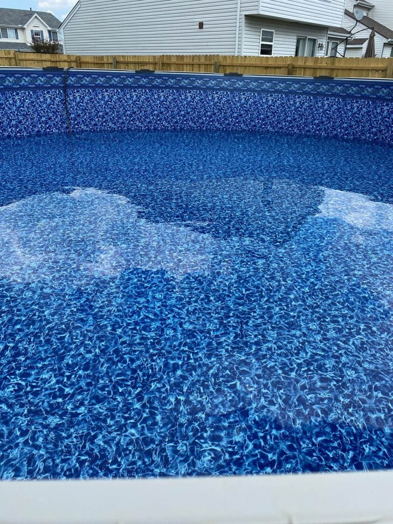 54" Carnegie Arctic J-Track/Unibead Above Ground Pool Liner