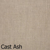 An up close look at Cast Ash cushion fabric