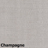 This image shows what the fabric color looks like. It's champagne/tan-colored.