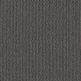 Up close view of the charcoal colored fabric of the umbrella.