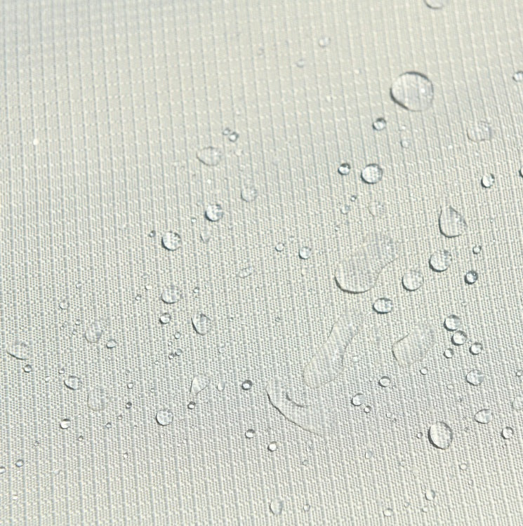 This image shows how water-resistant this cover is.