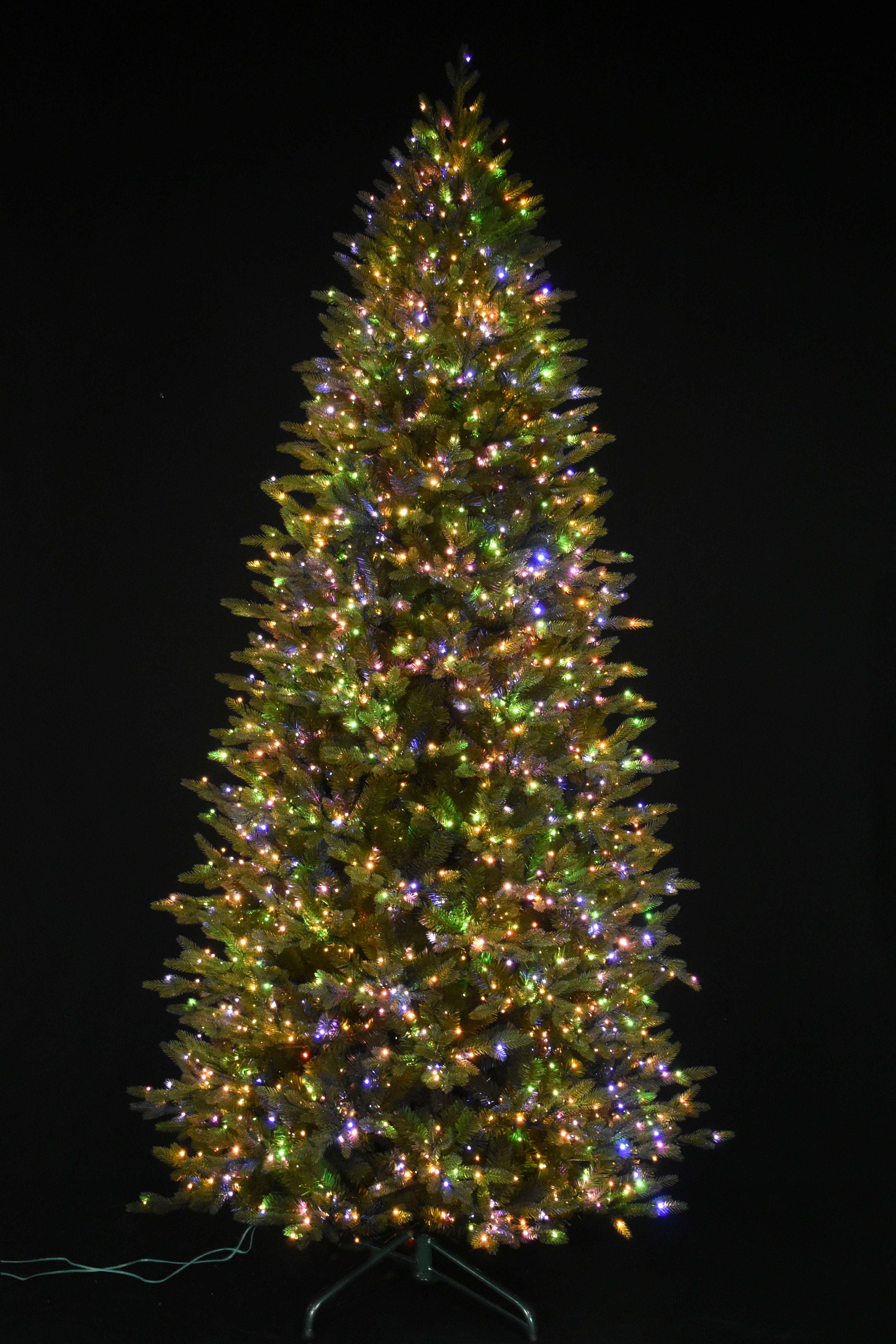 Rocky Mountain Fir Pre-Lit LED Artificial Christmas Tree