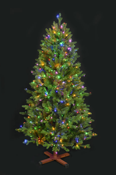 Life-Like Balsam Fir 18-Function Starry Lights Artificial Christmas Tree