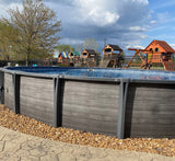 CARVIN® Diamond Series Downtown 54" Above Ground Swimming Pool
