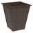 This is the Brazilian Walnut colored planter on a white background.