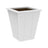 This is the White colored planter on a white background.