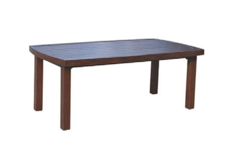 This image shows the brown coffee table on a white background.