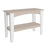 This is the Birch and White colored Island Buffet Table on a white background.