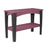 This is the Cherrywood and Black colored Island Buffet Table on a white background.