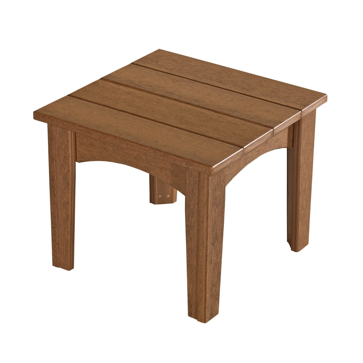 This is the Antique Mahogany colored end table on a white background.