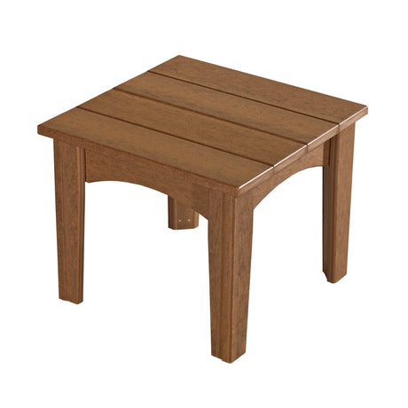 This is the Antique Mahogany colored end table on a white background.