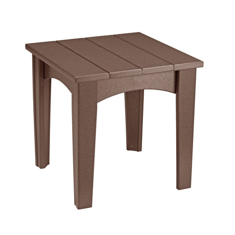 This is the Chestnut Brown colored end table on a white background.