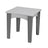 This is the Dove Gray and Slate colored end table on a white background.