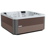 This image shows the Inspire hot tub on a white background.
