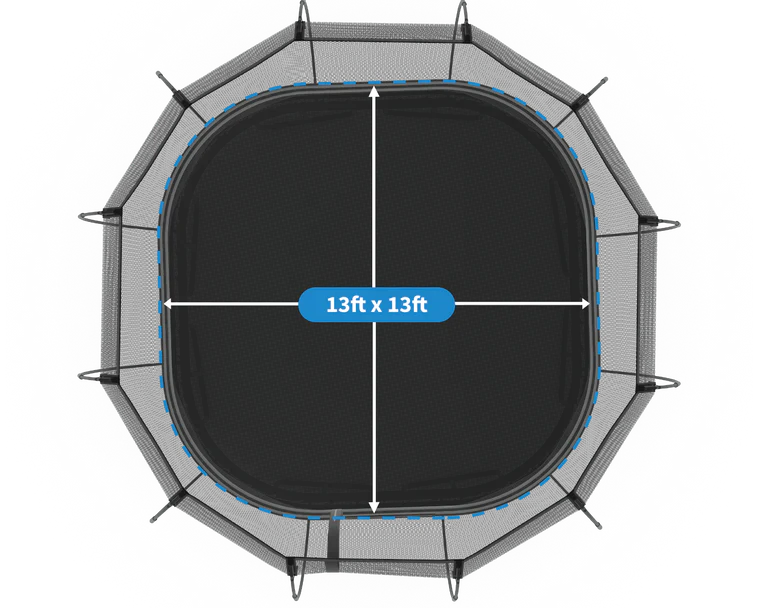 Springfree 13' x 13' Jumbo Square Trampoline - Guaranteed Lowest Price