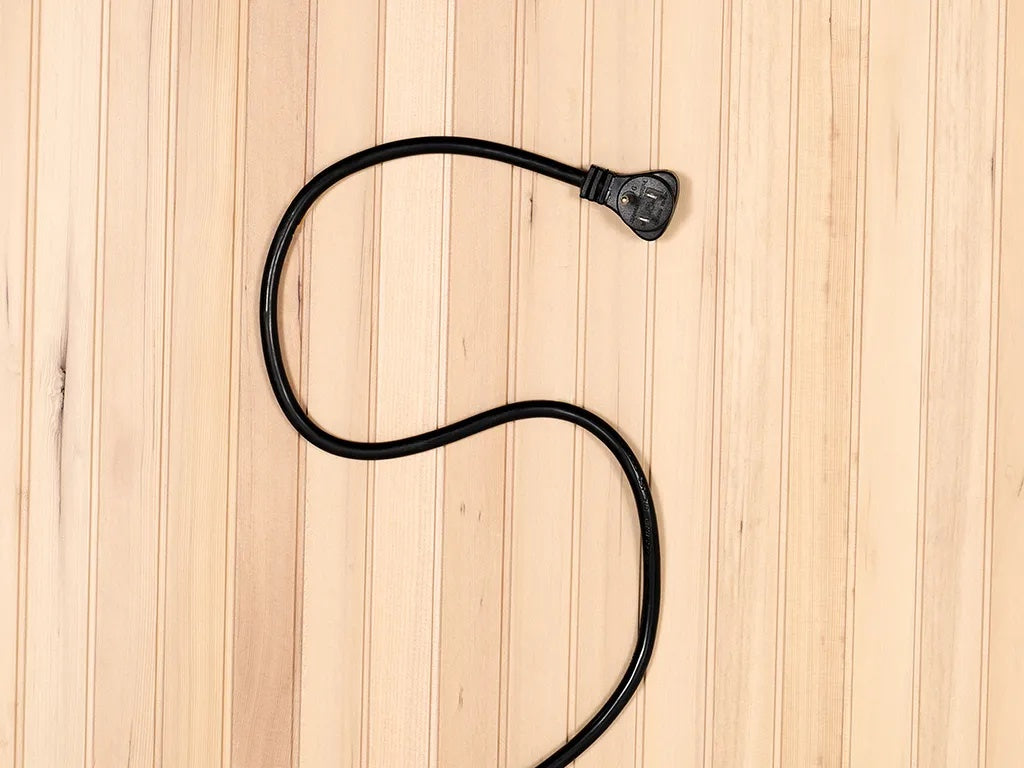 This image shows the plug for the sauna.