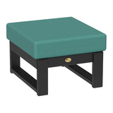 This is the Ottoman with Black frames and a Cast Breeze colored cushion.