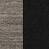 This image shows two color swatches: one for the frame and one for the cushions. The frames are coastal gray and the cushions are spectrum carbon.