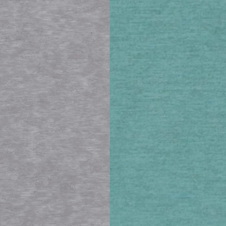 This image shows two color swatches: one for the frame and one for the cushions. The frames are dove gray and the cushions are cast breeze.