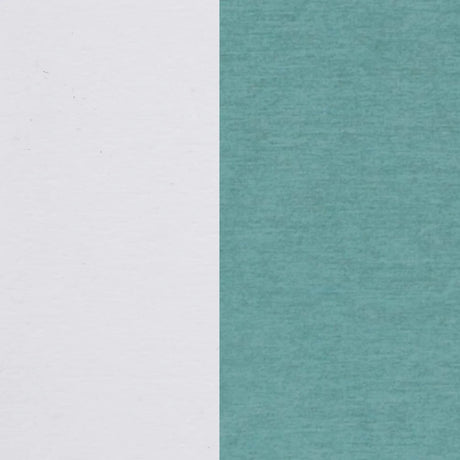 This image shows two color swatches: one for the frame and one for the cushions. The frames are white and the cushions are cast breeze.