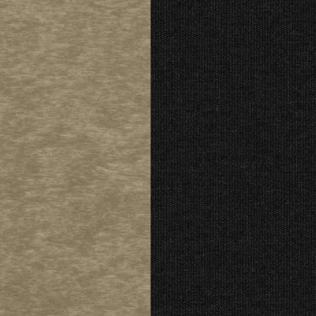 This image shows two color swatches: one for the frame and one for the cushions. The frames are weatherwood and the cushions are spectrum carbon.