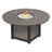 This is the Coastal Gray and Black colored fire pit table on a white background.