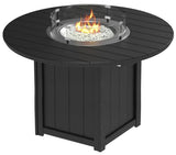 Lumin Fire Pit 60" Round Table from LuxCraft